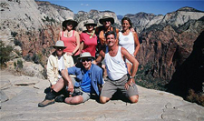 USA-Arizona-Grand Canyon-Bryce-Zion Hiker